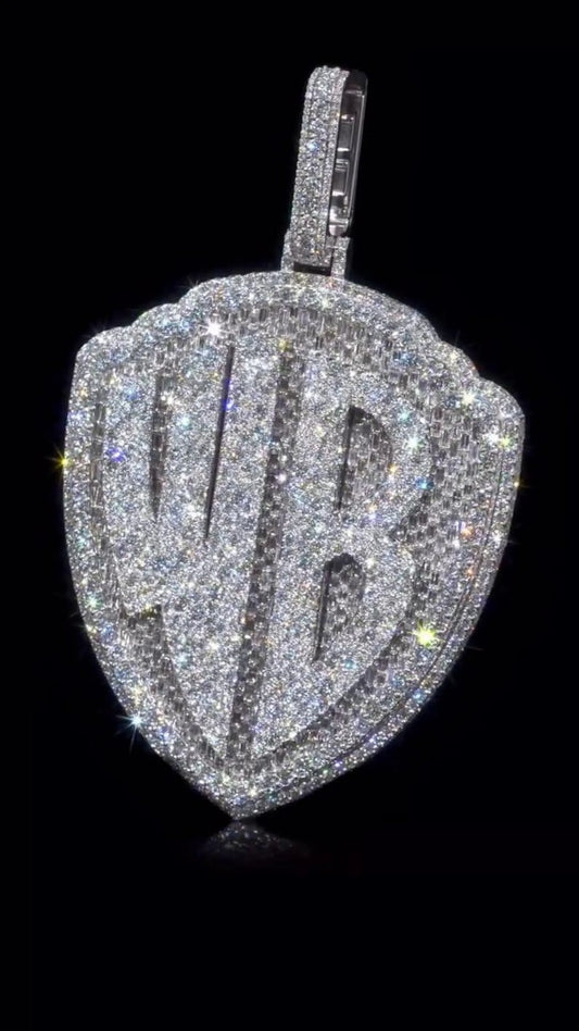 Handmade 925 Sterling Silver Skull Pendant Gothic Biker Necklace for Men