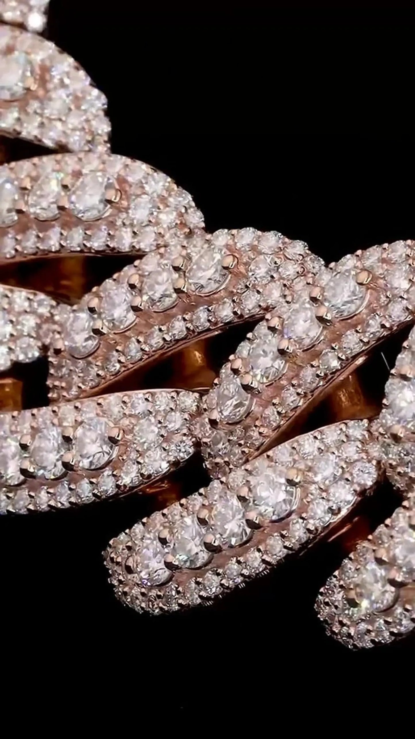 Iced Out 22mm Cuban Link Chain for Men – Hip Hop Bling Necklace