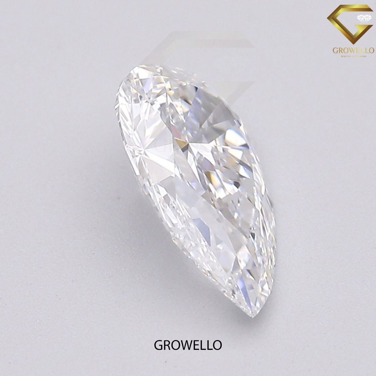1–10 Carat Pear Cut Lab Grown Diamond | IGI Certified | VVS–VS D–E | Loose Diamond for Engagement Ring Center Stone Bridal Anniversary Gifts