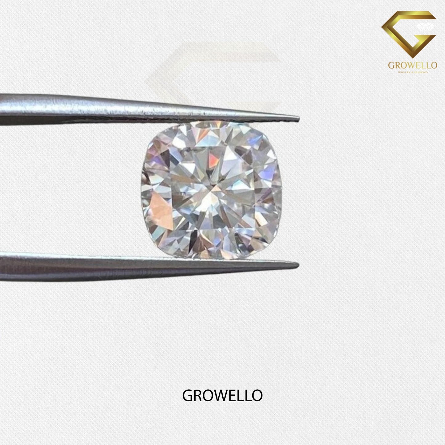 1–10 Ct Cushion Cut Lab Grown Diamond | IGI Certified | VVS–VS D–E | Loose Diamond for Engagement Ring Center Stone Bridal Anniversary Gifts