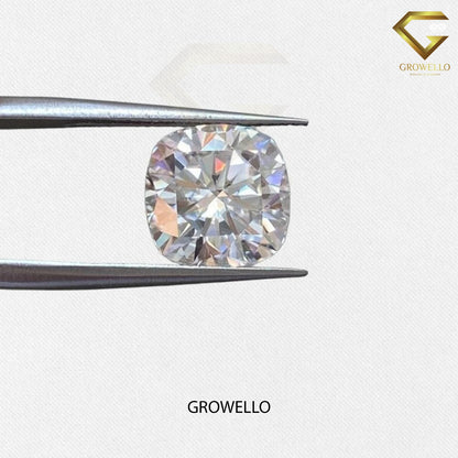 1–10 Ct Cushion Cut Lab Grown Diamond | IGI Certified | VVS–VS D–E | Loose Diamond for Engagement Ring Center Stone Bridal Anniversary Gifts
