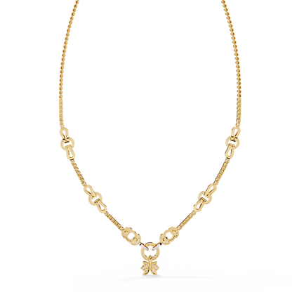 Starburst Drop Tennis Link Necklace – Lab-Grown Diamond or Moissanite, Pavé Oval Stations, Statement Bridal Jewelry, Everyday Glam Gift