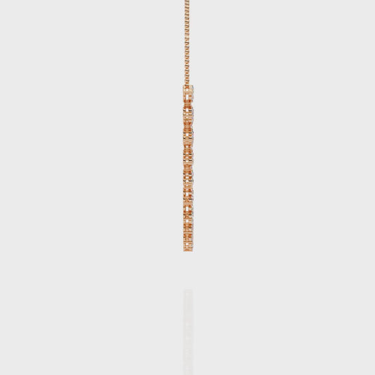 Graduated Teardrop Diamond Fringe Tennis Necklace – Dainty Round Cluster Choker, Minimalist Layering Bridal Jewelry, Anniversary Gift